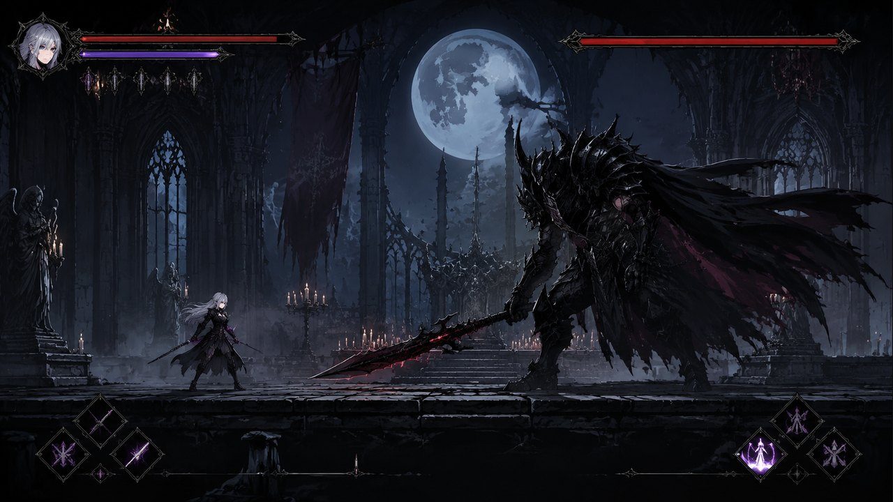 哥特少女勇闯恶魔城2 操作界面 场景图 5