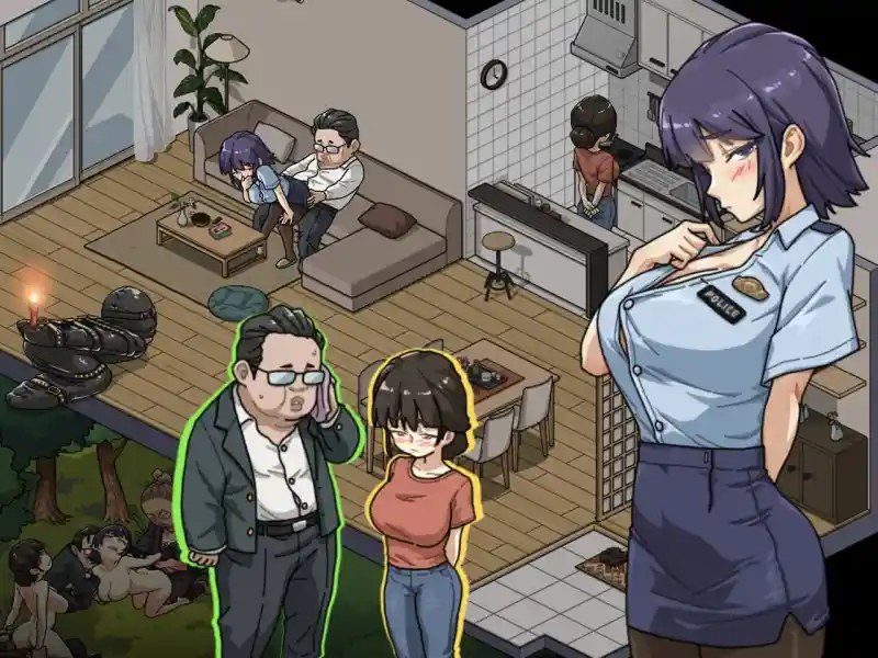 极道无赖EX 女警鮎川光 探索场景 页面配图 4