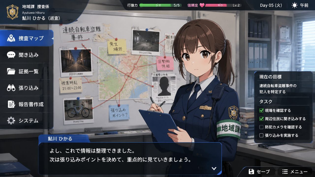 极道无赖EX 女警鮎川光 角色路线 页面配图 1