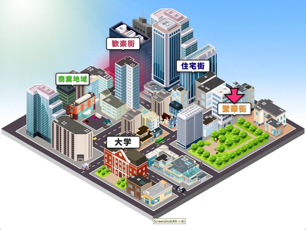 魔法少女莱万提亚频道 城市调查 场景图 7