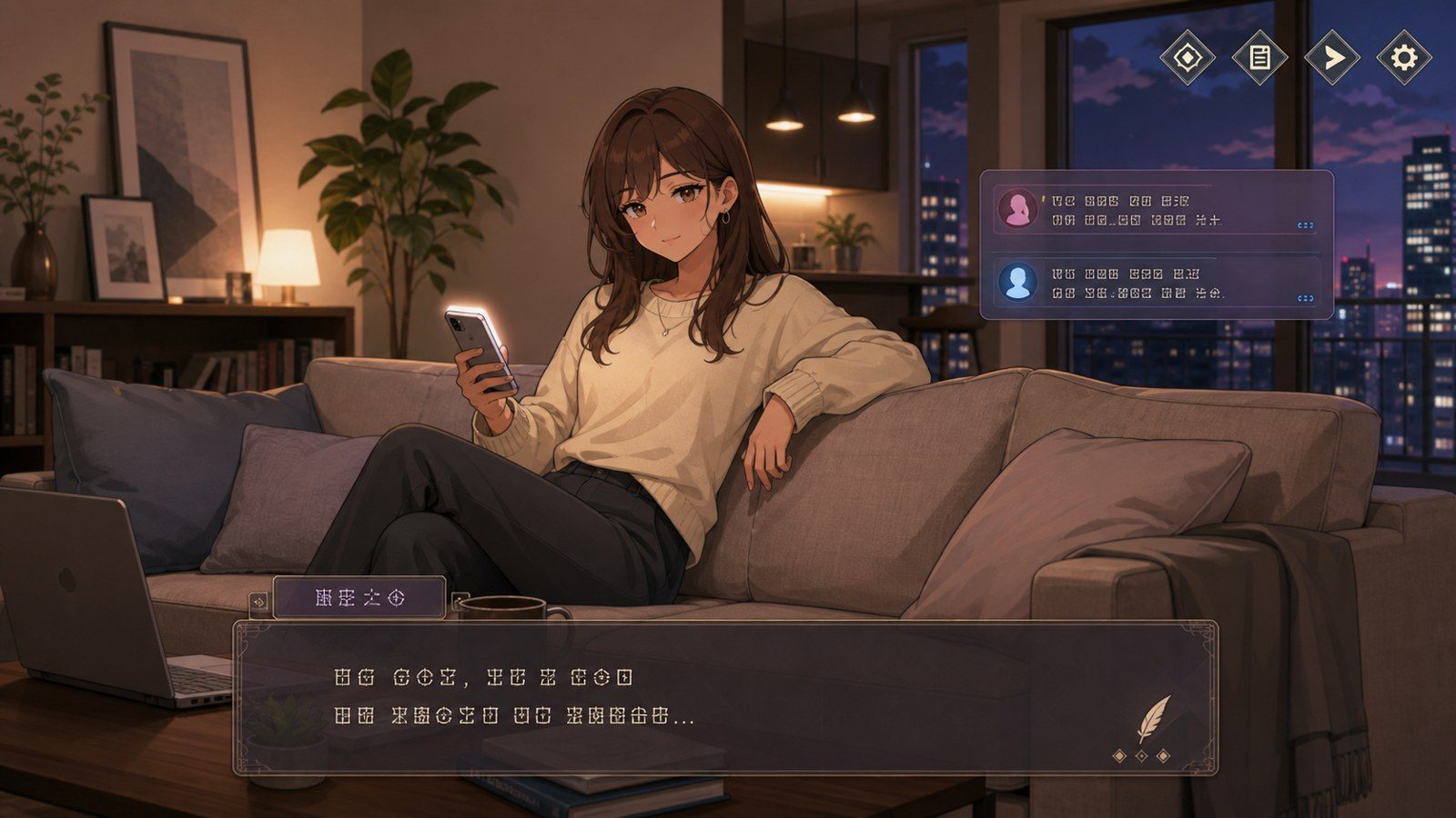 糖爹买下并绑定SugarDaddy 实机画面 内容截图 4