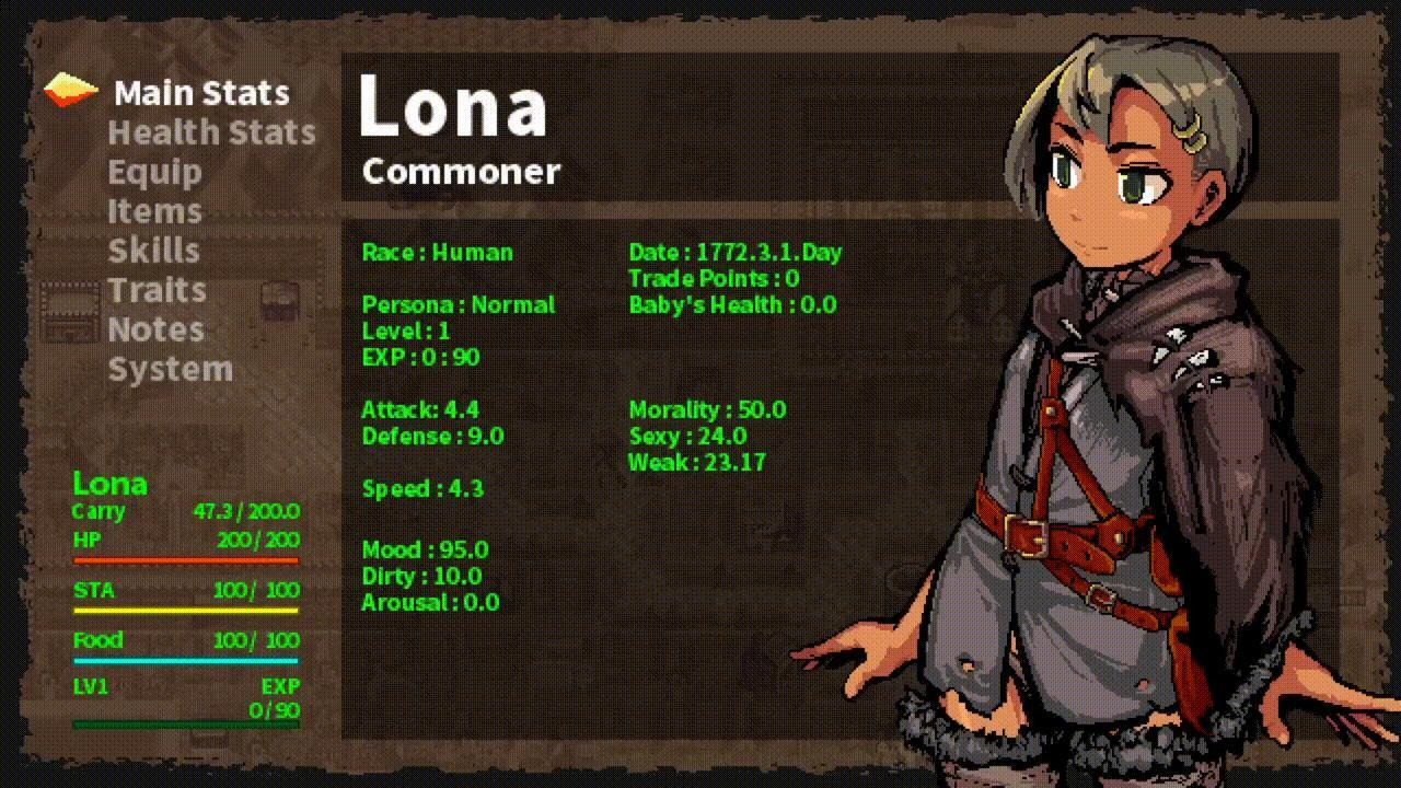 洛娜的世界LonaB 中文界面 专题图