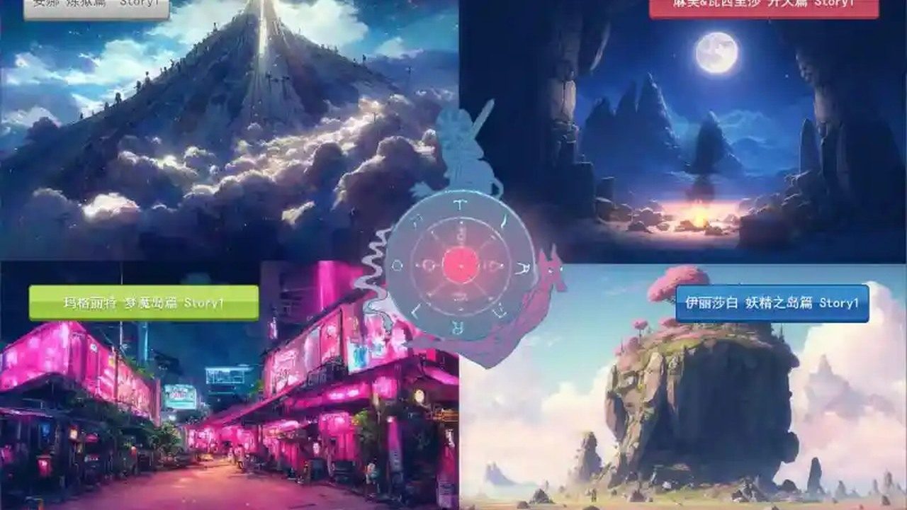 魔女骑士安娜 剧情互动 画面